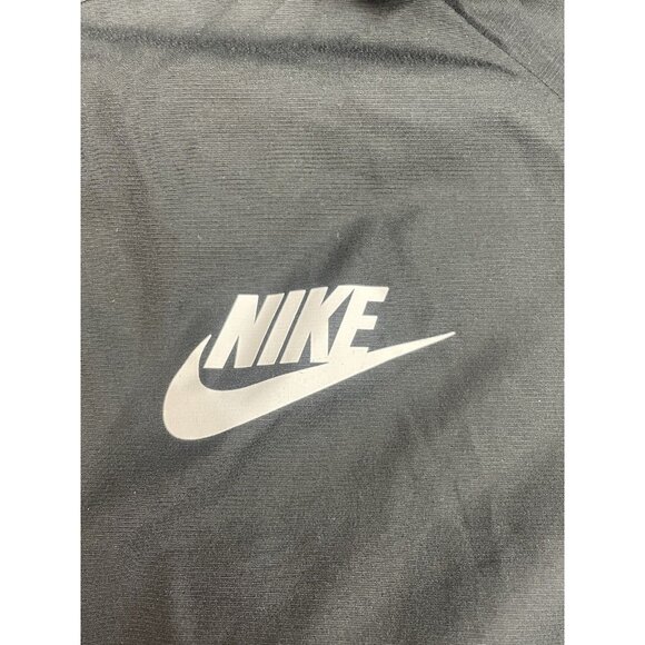 Nike Light Vented Zip Jacket Black Womens M Windbreaker With Zippered Pockets - Picture 8 of 16